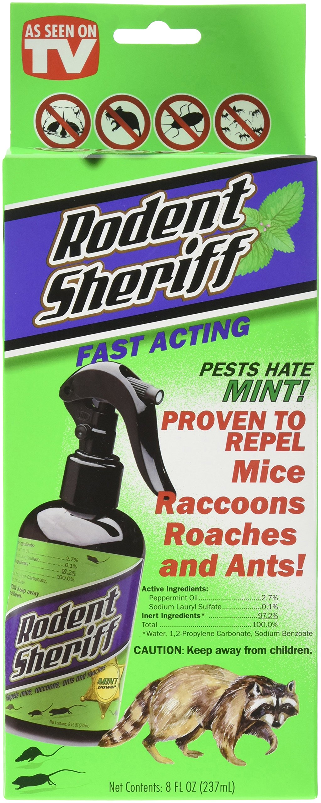 Amazon.com: Rodent Sheriff TRISALES Marketing LLC RDS00012 8OZ